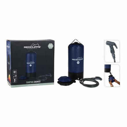 Draagbare douche voor kamperen Redcliffs Blauw 11 L