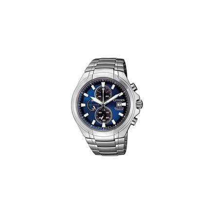 Citizen Super Titanium Horloge - Citizen heren horloge - Blauww - diameter 43 mm - Titanium