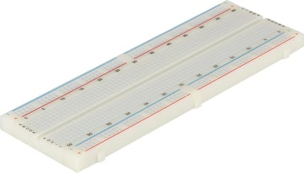 Joy-it Breadboard 830 Breadboard Totaal aantal polen 830 (l x b) 16.5 cm x 5.5 cm 1 stuk(s)