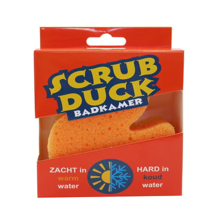 Spons scrub duck badkamer