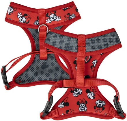 Hondentuigje Minnie Mouse Maat M/L Rood