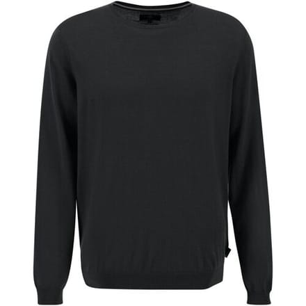Fynch-Hatton Trui O-Neck Uni Merino Zwart / male