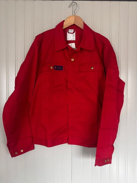 Mascot ongevoerde werkjas werkjack kiel | Rood | maat 56