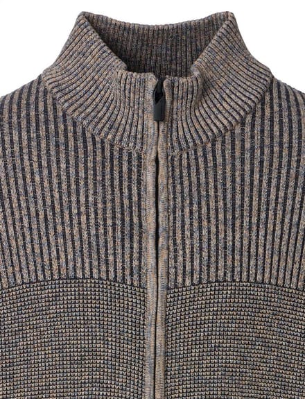 CASA MODA comfort fit vest - beige - bruin
