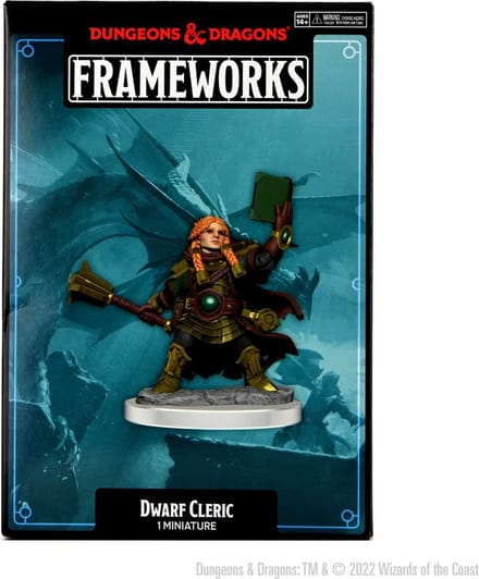 D&D Frameworks Dwarf Cleric Female