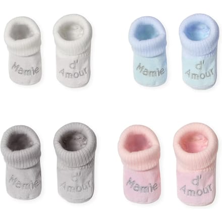 Babyslofjes Trois Kilos Sept Mamie D'amour (x4)