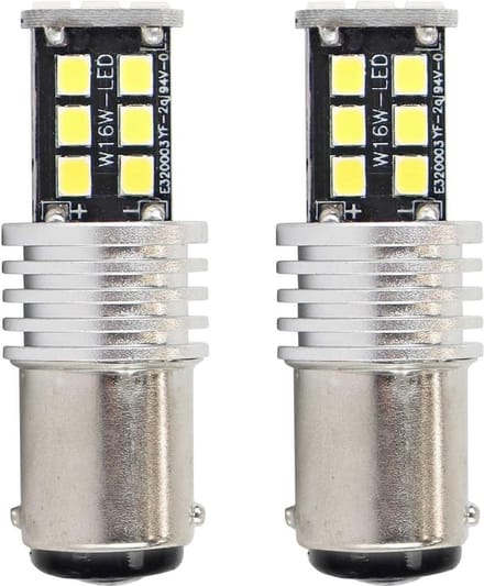 AMiO LED CANBUS 2835 15SMD 1157 BAY15D P21/5W Wit 12V/24V