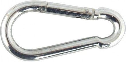 Karabijnhaak, 5mm x 50mm, Musketonhaak, Werkhaak