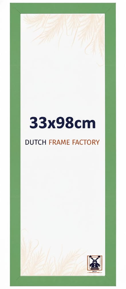 Fotolijst 33x98 cm - MDF - Groen - Benno