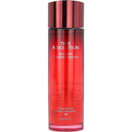 Missha, Time Revolution, Red Algae Treatment Essence, 5.07 fl oz (150 ml) red