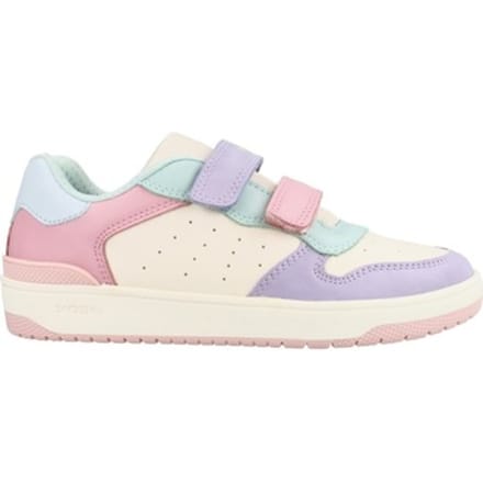 GEOX WASHIBA TIENERS Sneakers - WIT/FUCHSIA - Maat 36