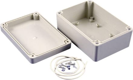 Hammond Electronics RP1465 Universele behuizing 220 x 165 x 85 ABS Lichtgrijs 1 stuk(s)