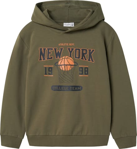 NAME IT NKMVUGO LS NREG SWEAT WH BRU Jongens Trui - Maat 122/128