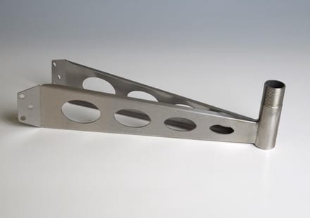 Echomax RVS Mastbeugel voor ACTIVE-X-Band en ACTIVE-XS-Dual-Band