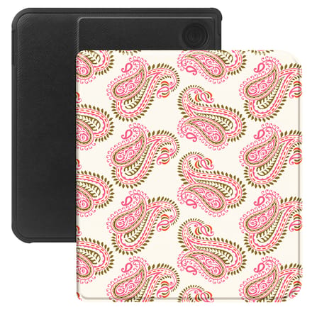 Selencia Vivid Bookcase voor de Kobo Libra Colour / Libra 2 - Paisley Blush