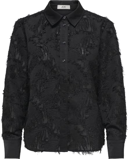 JDY - JDYTESS L/S CONTRAST LOOSE SHIRT WVN - Dames - Blouses