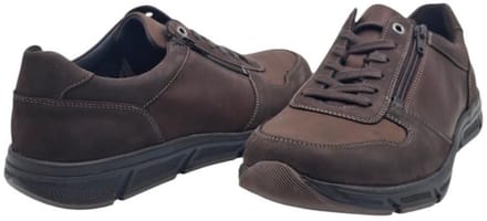 Solidus Kai TD moro nubuck herenschoen K-wijdte voor steunzolen