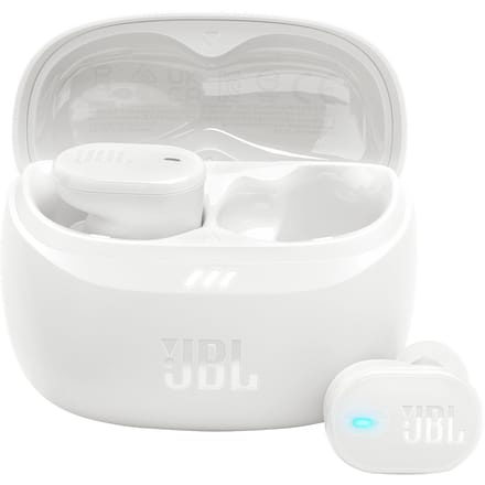 JBL Tune Buds 2 - Draadloze Noise Cancelling Oordopjes - Bluetooth 5.3 - True Wireless In-ear - 48 uur batterij - Multipoint - IP54 - Wit
