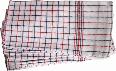 Theedoek nationale ruit 65x65cm