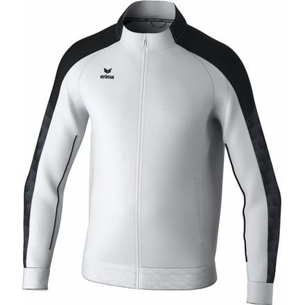 Erima Evo Star Trainingsjack Heren - Wit / Zwart | Maat: XL