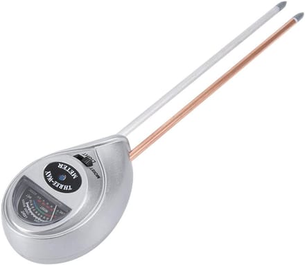 Bodemtester Vochtmeter - PH Lichtmeter - Planten Verzorgen - 3 Functies - 26 cm - Groen