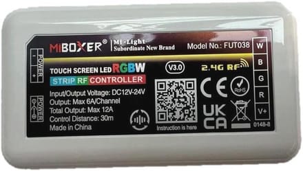 Draadloze WiFi RGBW LED Strip Controller 12-24V - 10A