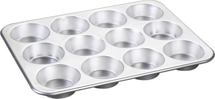 Muffinvorm, 12 Cups, Aluminium - Nordic Ware | Naturals