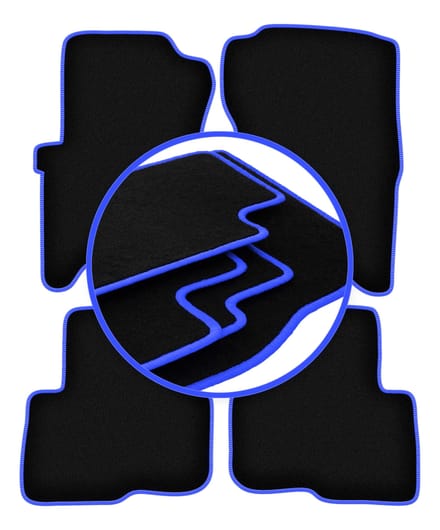 CARLUX-BLUE automatten voor: Land Rover Discovery III SUV (2004-2011)