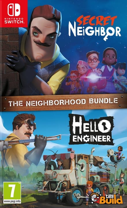 Secret Neighbor + Hello Engineer - The Neighborhood Bundle - Nintendo Switch - Action/Adventure