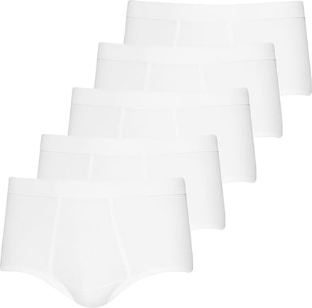 ESGE Heren slip met voorsluiting 5 pack - Dubbelrib