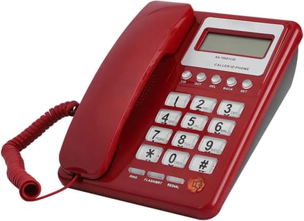 Bedrade Vaste Telefoon - Vaste Telefoon Bureau Telefoon - Thuiskantoor Gebruik - DTMF Dubbele Modus