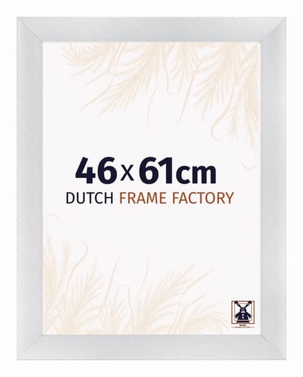 Fotolijst 46x61 cm - MDF - Zilver Mat - Praag