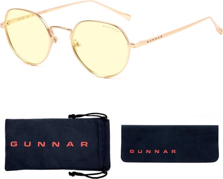 GUNNAR - Infinite Gaming Bril - Computerbril - Blauw Licht Bril - Blue Light Glasses 0.2 Sterkte Amber