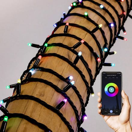 Slimme koppelbare kerstverlichting | RGB | vanaf 10 meter met 100 LEDs | Wifi