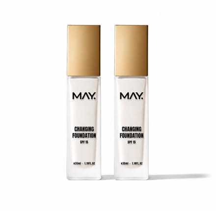 May Cosmetics - 2 x Changing Foundation - 35ml