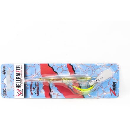 Zman Hell Raizer Tail Blade 4 pouces leurre coulant Chartreuse Shad (5547)