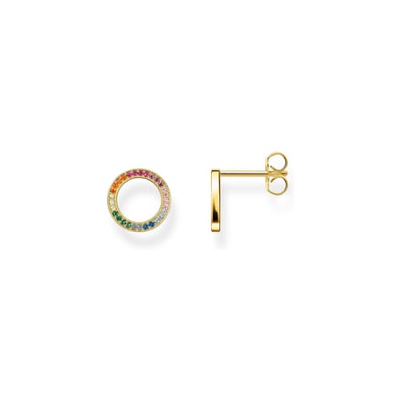 Thomas Sabo - H1947-996-7 - Oorbellen - Dames - 925er Zilver geel verguld