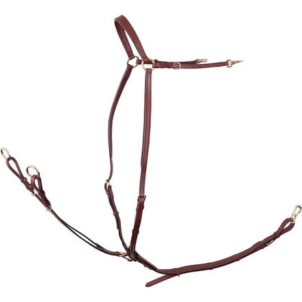 Jachthalsband voor paard met elastiek BR Equitation Rayleigh