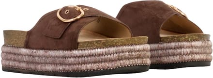 Sandalen met plateauzool om aan te trekken