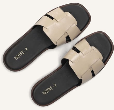 Notre-V Nv-1005 Slippers - Dames - Beige - Maat 40