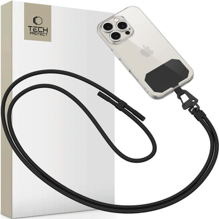 Tech-Protect C5S Rope Crossbody Strap - Black