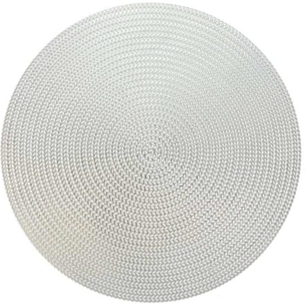 Unique Living placemat thora 38cm Ø silver