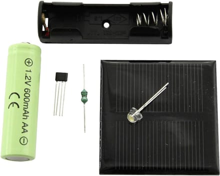 Sol Expert 29550 Solar-Nachtlicht Soldeerbouwpakket