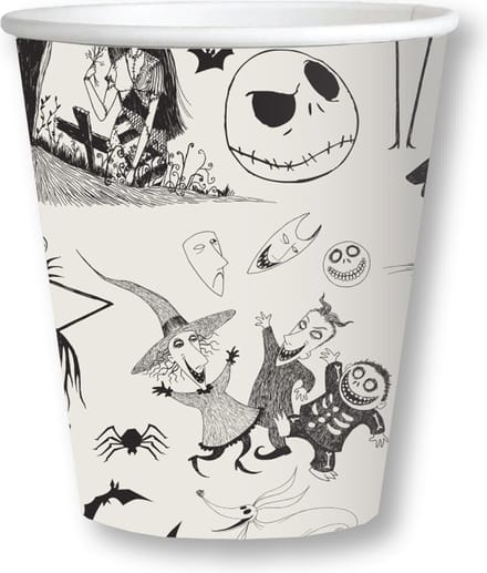 RIETHMULLER - 8 bekers Nightmare Before Christmas 266 ml