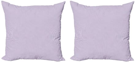 ABAKUHAUS–Kussenhoes Set–2x40x40–Microvezel–Dubbeldruk–Babyblauw