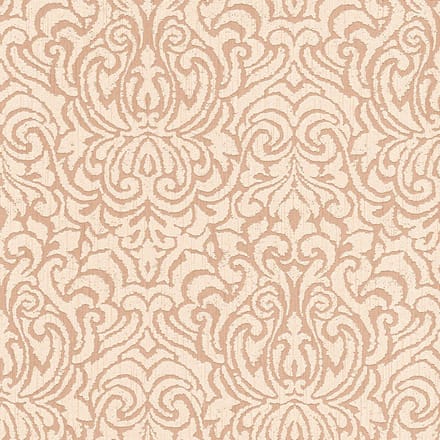 Barok behang Profhome 961934-GU textiel behang gestructureerd in barok stijl mat beige 5,33 m2