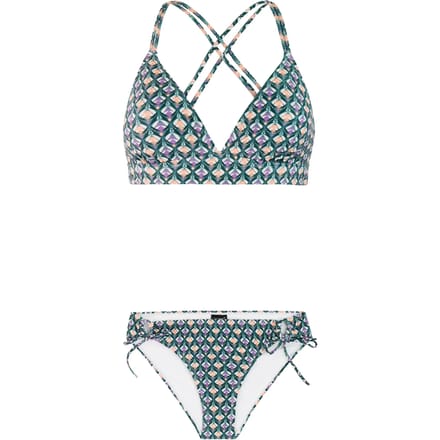 Protest PRTLock - Bikini set Dames - Normale pasvorm - Uitneembare vulling - Medium dekking - Groen