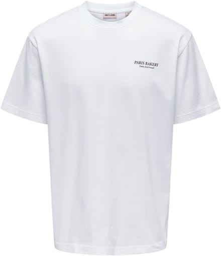 ONLY&SONS - ONSFRED EIFFEL RLX SS TEE - Heren - T-shirts