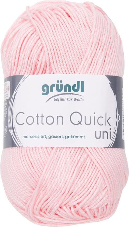 865-133 Cotton Quick Uni 10x50 gram lichtroze