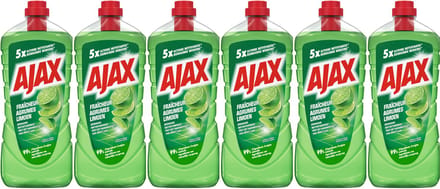 Ajax Limoen allesreiniger 6 x 1.25L